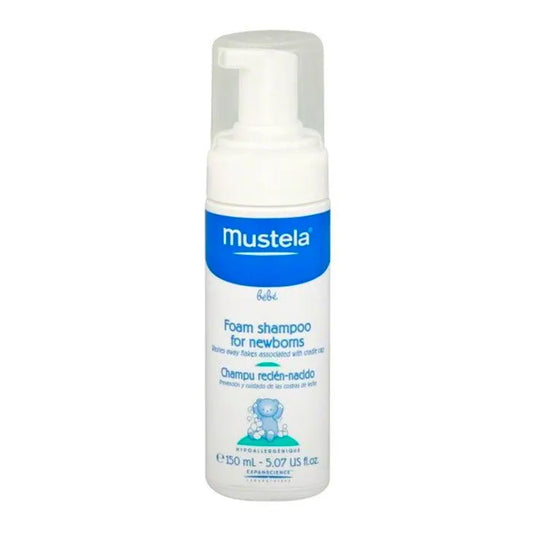 MUSTELA MUSTELA Shampoo für Neugeborene 150 ml sanfte Reinigung für empfindliche Babyhaut