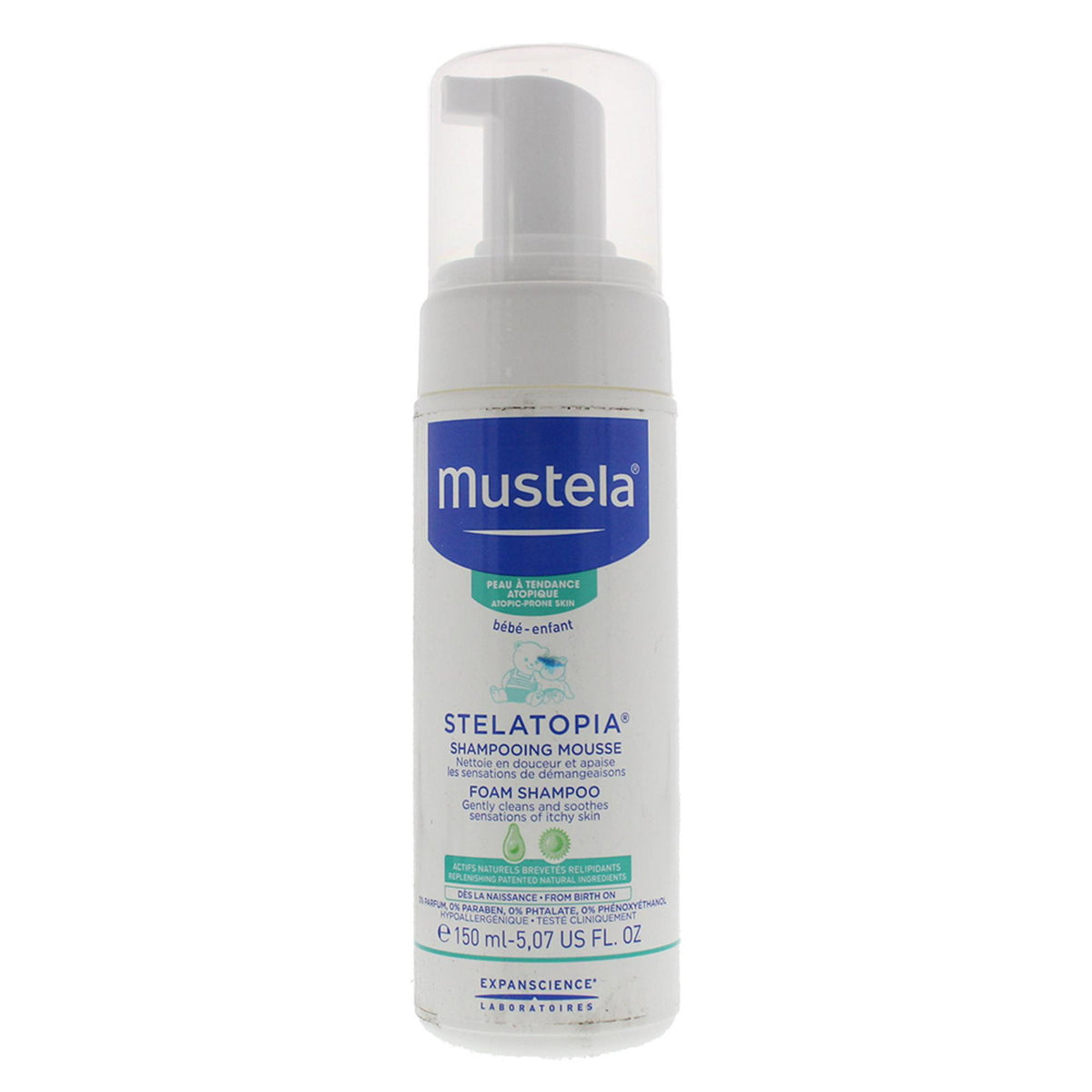 Mustela, Stelatopia, Haarshampoo, Beruhigt, 150 ml