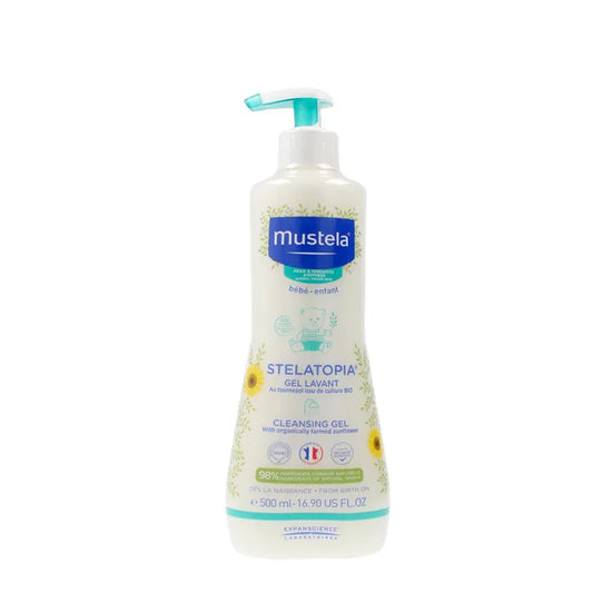 MUSTELA MUSTELA Stelatopia Reinigungsgel 500 ml für empfindliche Haut