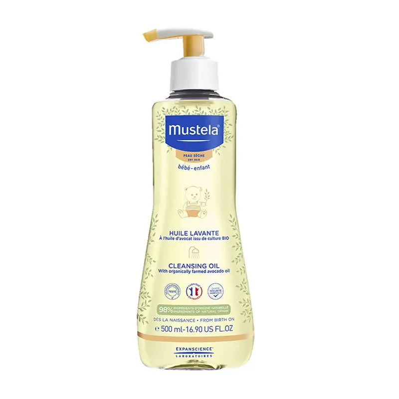 MUSTELA MUSTELA Baby Reinigungsöl für trockene Haut 500 ml