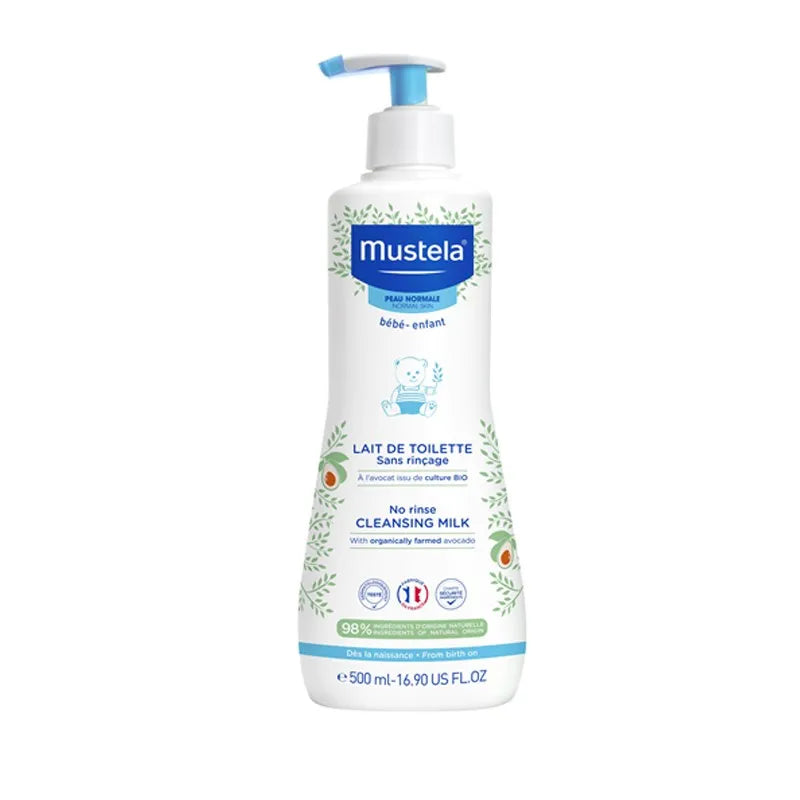 MUSTELA MUSTELA Reinigungslotion 500 ml sanfte Reinigung für empfindliche Haut Bodylotion