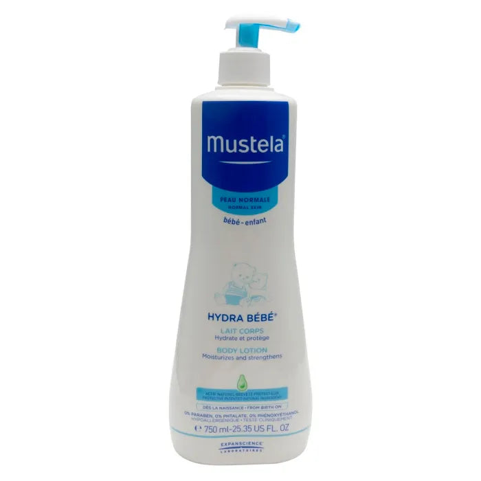 MUSTELA MUSTELA Hydra Bébé Körpermilch 750 ml pflegende Baby-Körperlotion Kosmetik