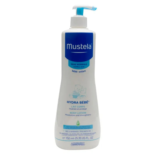 MUSTELA MUSTELA Hydra Bébé Körpermilch 750 ml pflegende Baby-Körperlotion Kosmetik