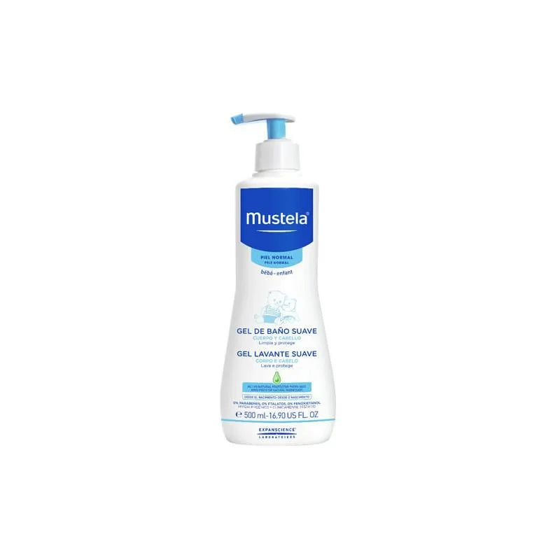 MUSTELA MUSTELA Gentle Bath Gel 500 ml sanftes Badegel für Babys und Kinder Kosmetik