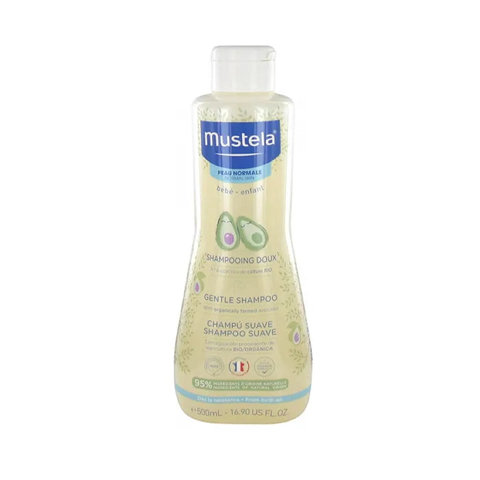MUSTELA Mustela Doux Shampoo 500 ml sanftes Shampoo für empfindliche Kopfhaut