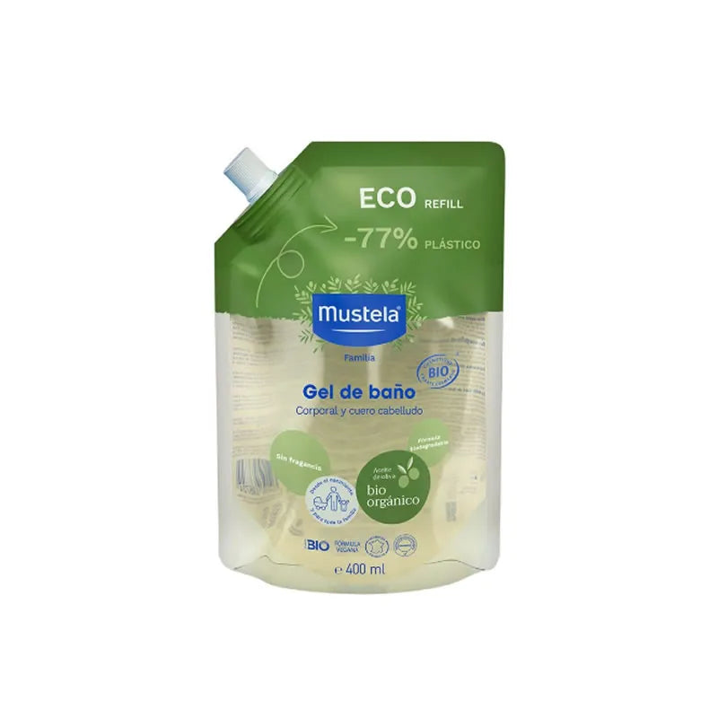 MUSTELA MUSTELA Bio Gel Shampoo Nachfüllpackung 400 ml