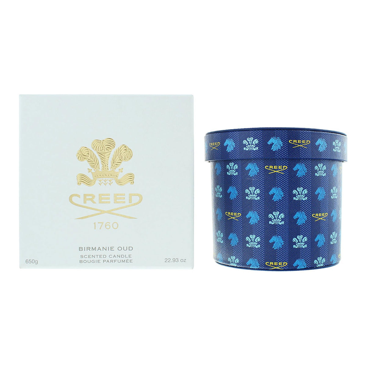 Creed, Birmanie Oud Blue Leather, Duftkerze, 650 g