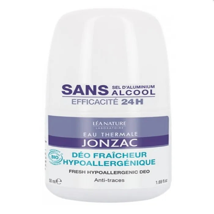JONZAC JONZAC Hypoallergenic Deodorant 50 ml ohne Aluminium für empfindliche Haut