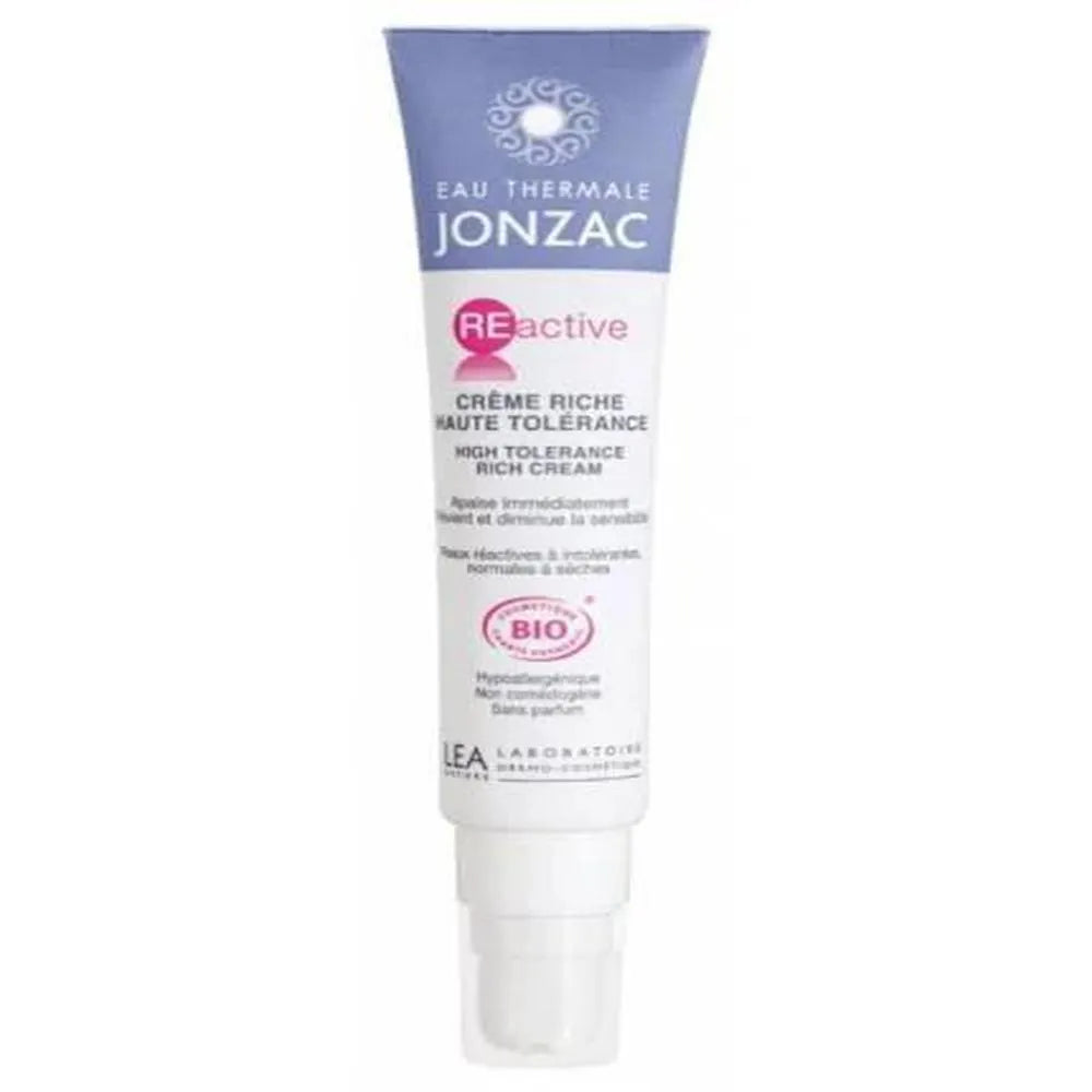 JONZAC Crema Rica Tolerancia React 40 ml Gesichtscreme Kosmetik