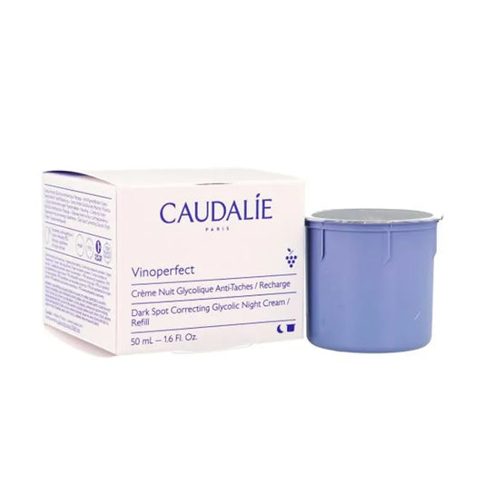 CAUDALIE CAUDALIE Vinoperfect Glykolische Nachtcreme Anti-Flecken Nachfüllung 50 ml Gesichtscreme
