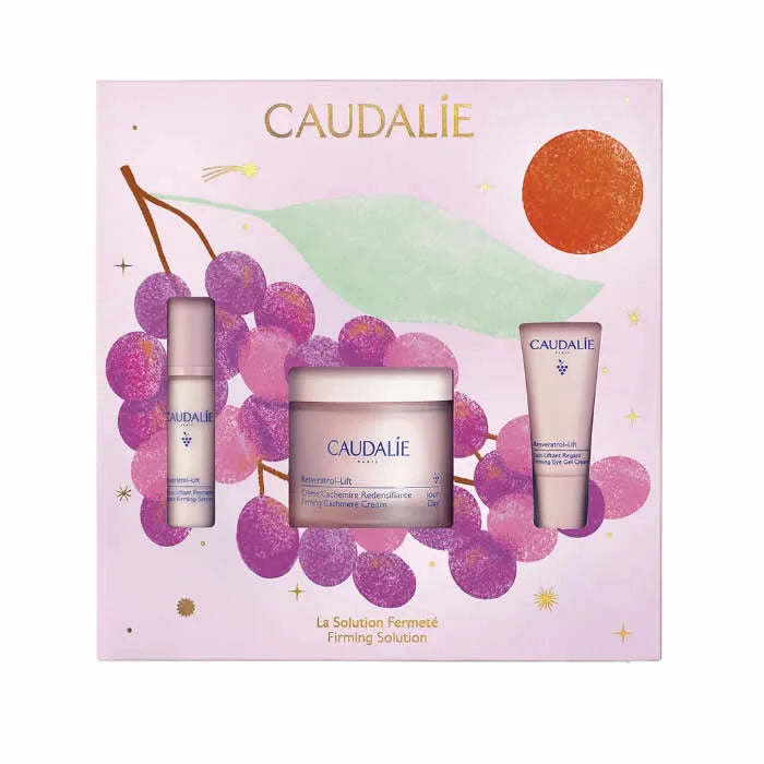 Caudalie Resveratrol-Lift Cashmere Cream Set mit 3 Artikeln, 50 ml