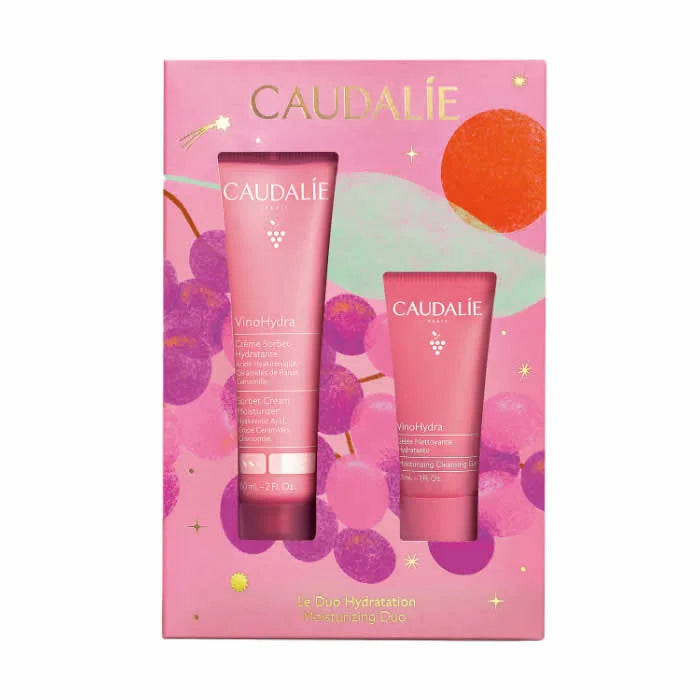 Caudalie VinoHydra Moisturizing Sorbet Cream Set mit 2 Artikeln à 60 ml