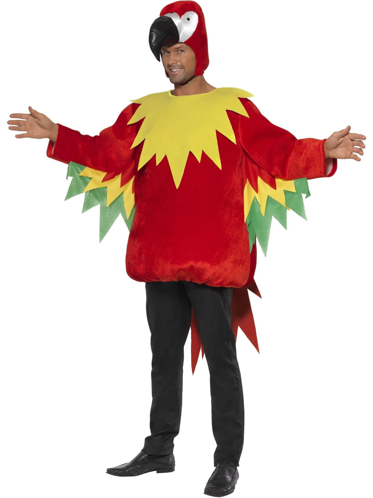 Smiffys BIRD Parrot Costume, Red CS für Unisex