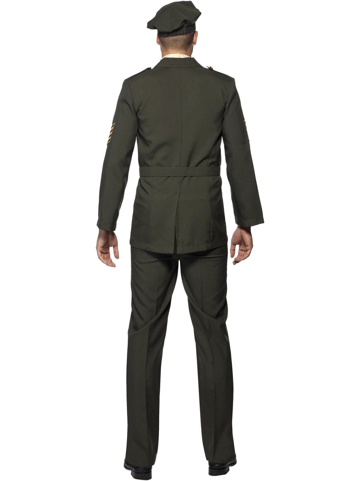 Smiffys ARMY Wartime Officer, Green CS für Herren