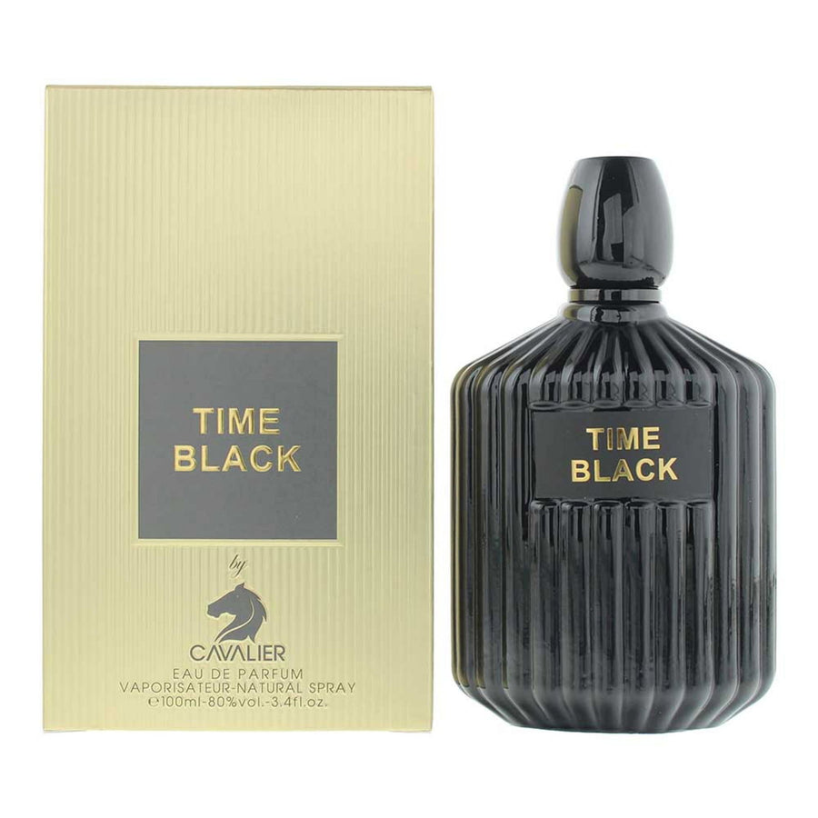 Cavalier Cavalier, Time Black, Eau de Parfum, Unisex, 100 ml Regular