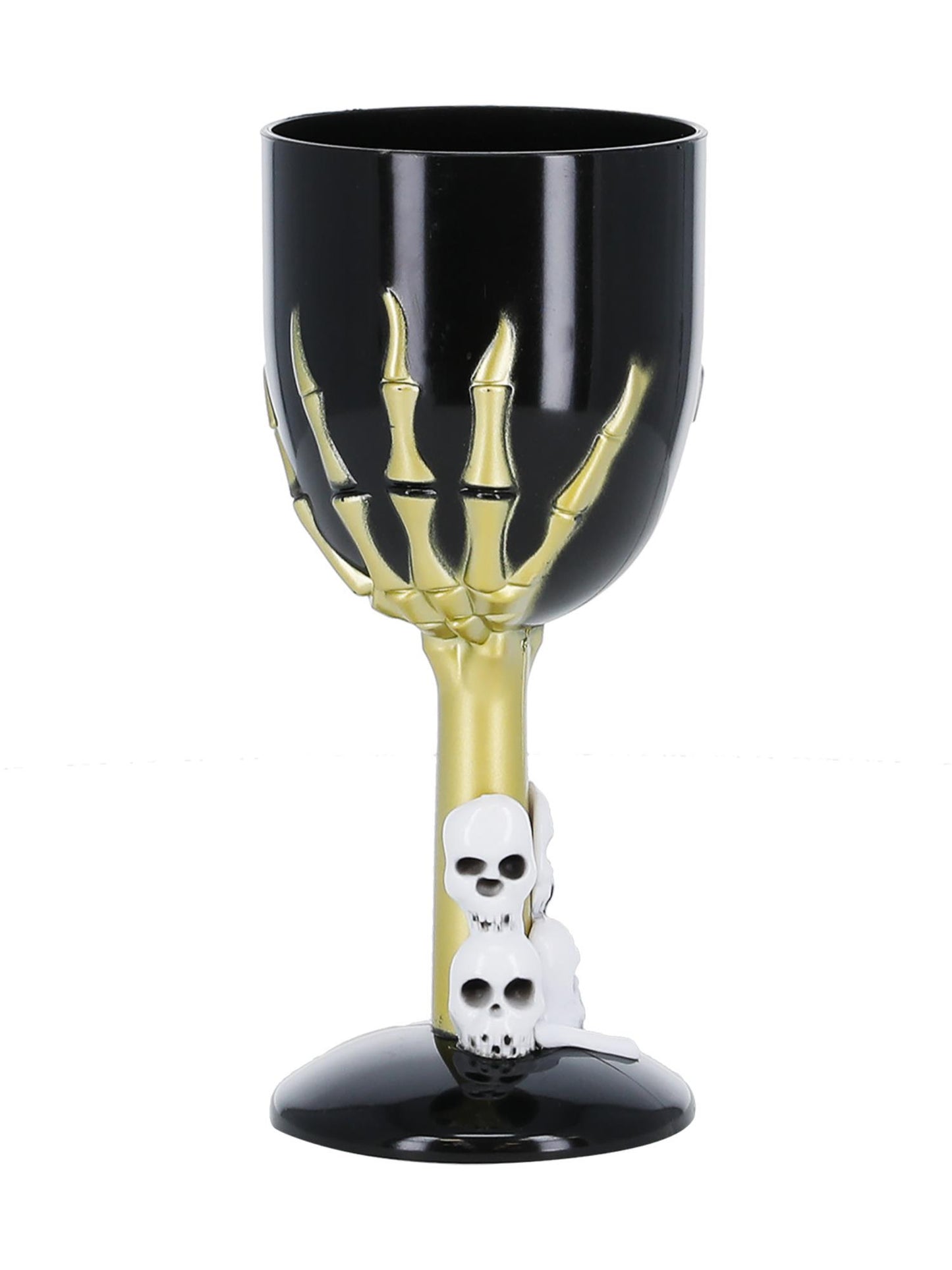 Smiffys Gothic Wine Glass, Black PG für Unisex