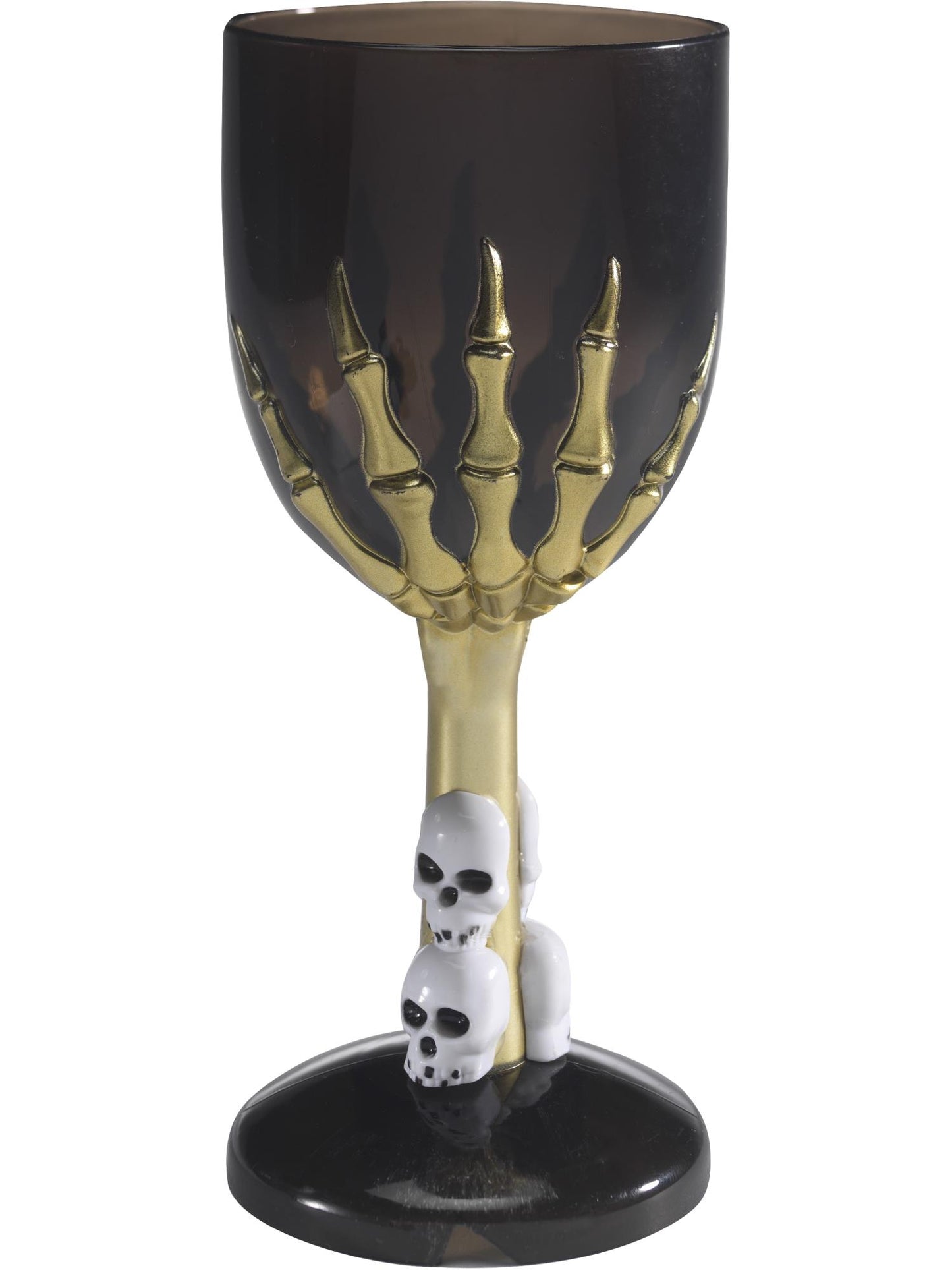 Smiffys Gothic Wine Glass, Black PG für Unisex