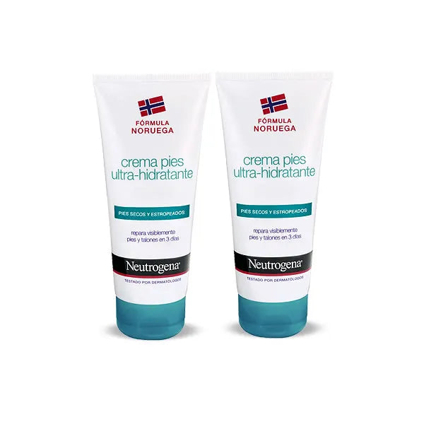 NEUTROGENA Neutrogena Norwegian Formula Fußcreme 2x100 ml Nourishing Foot Cream Pflege