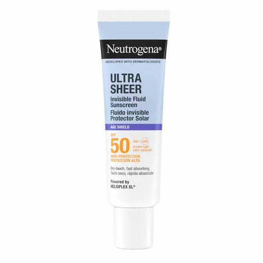 NEUTROGENA NEUTROGENA Ultra Sheer Invisible Fluid Sonnenschutz Age Shield SPF 50 50 ml Sonnencreme