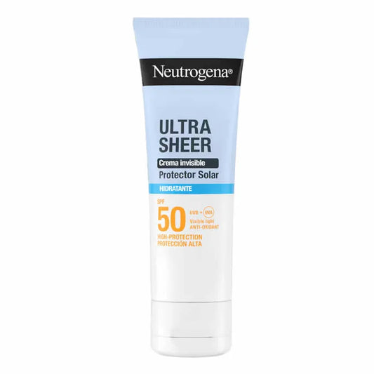 NEUTROGENA NEUTROGENA Ultra Sheer Invisible Cream Sonnenschutz SPF 50 50 ml Feuchtigkeitsspendend Sonnencreme