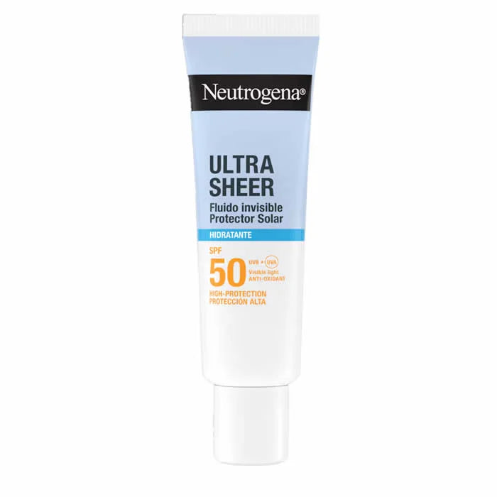 NEUTROGENA NEUTROGENA Ultra Sheer Invisible Fluid Sonnenschutz SPF 50 50 ml Feuchtigkeitsspendend Sonnencreme