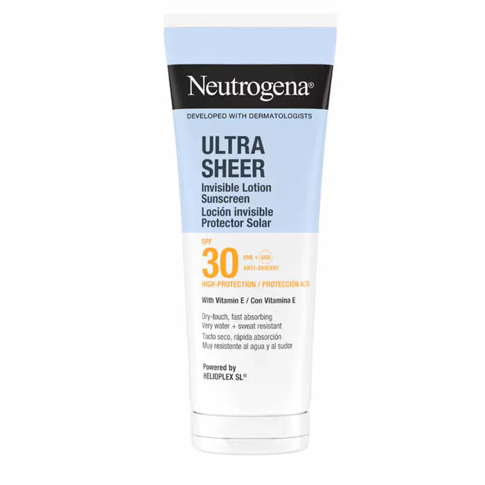 NEUTROGENA Ultra Sheer Invisible Lotion Sonnenschutz SPF 30 200 ml Bodylotion