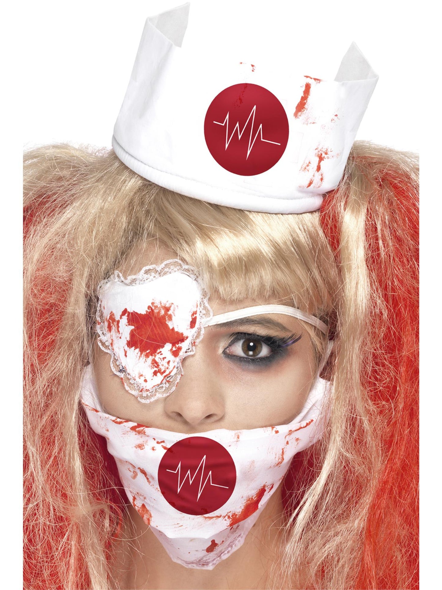Smiffys Bloody Nurse Kit, White AC für Damen