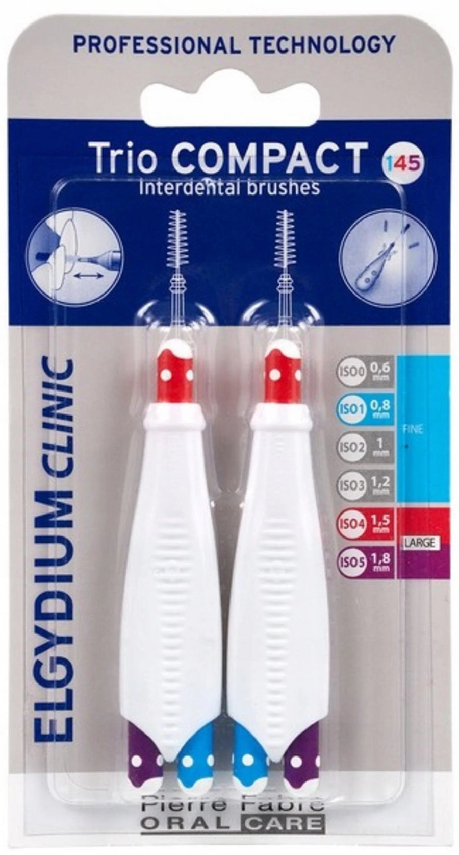 Elgydium Duo Set, Elgydium, Interdentalbürste, Dual-colored, 2 stk Regular