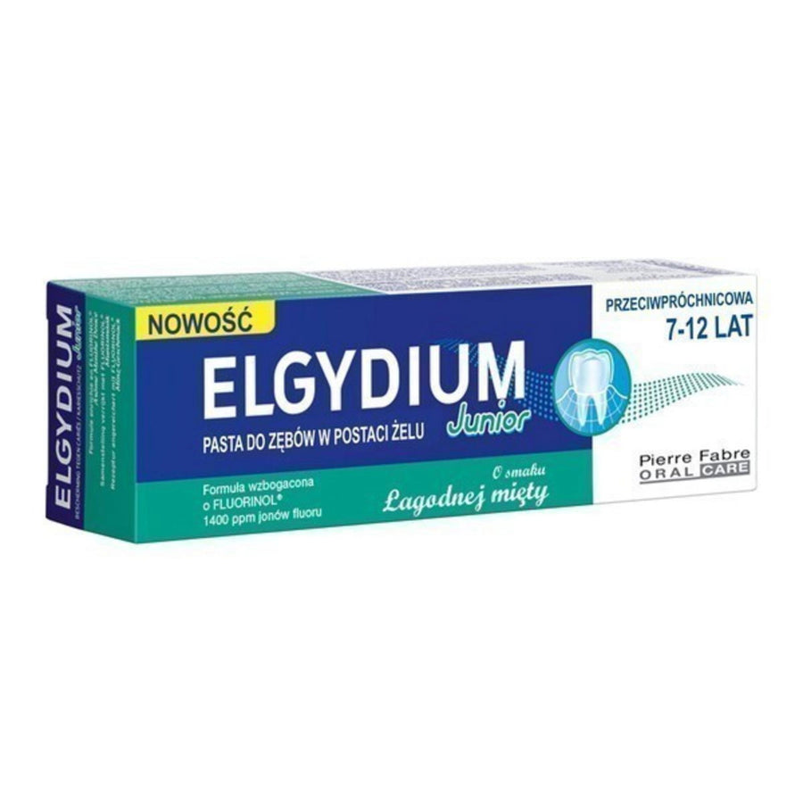 Elgydium Elgydium, Junior, Fluorinol, Cavity protection, Zahnpasta, 50 ml Regular