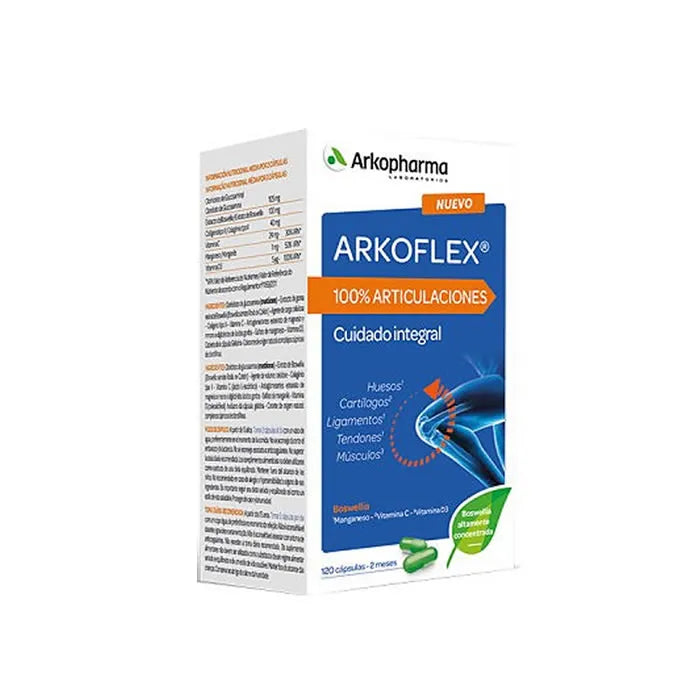 ARKOPHARMA ARKOPHARMA Arkoflex 100% Gelenke 120 Kapseln Nahrungsergänzung Kosmetik