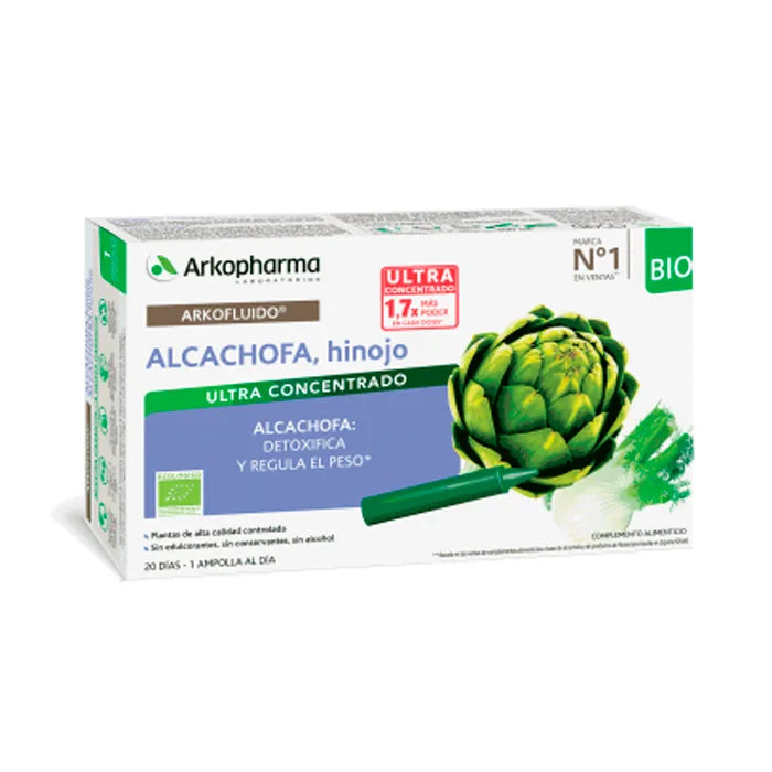 ARKOPHARMA ARKOPHARMA Arkofluido Artischocke Fenchel 20 Trinkampullen Kosmetik