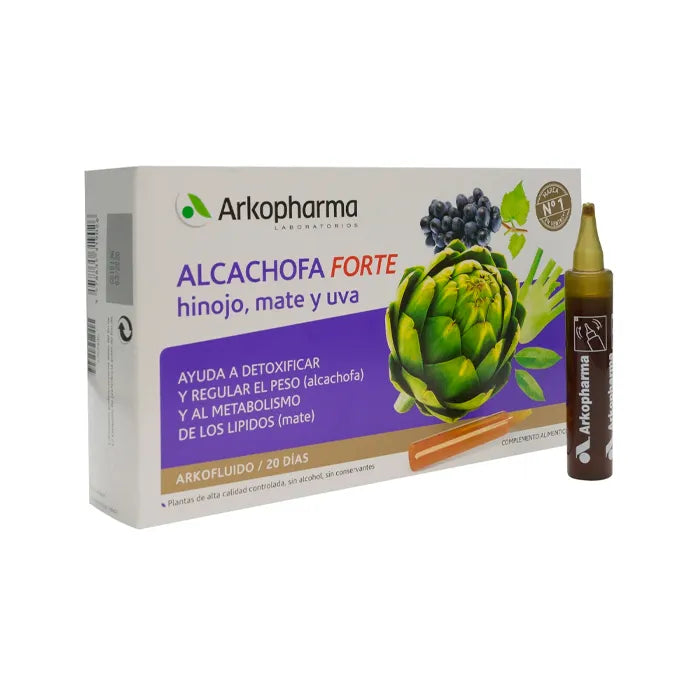 ARKOPHARMA ARKOPHARMA Arkofluido Artischocke Forte 20 Ampullen Kosmetikpflege