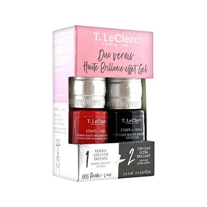 T.LECLERC T.LECLERC Haute Brillance Effet Gel Set 2 Artikel Kosmetik Set