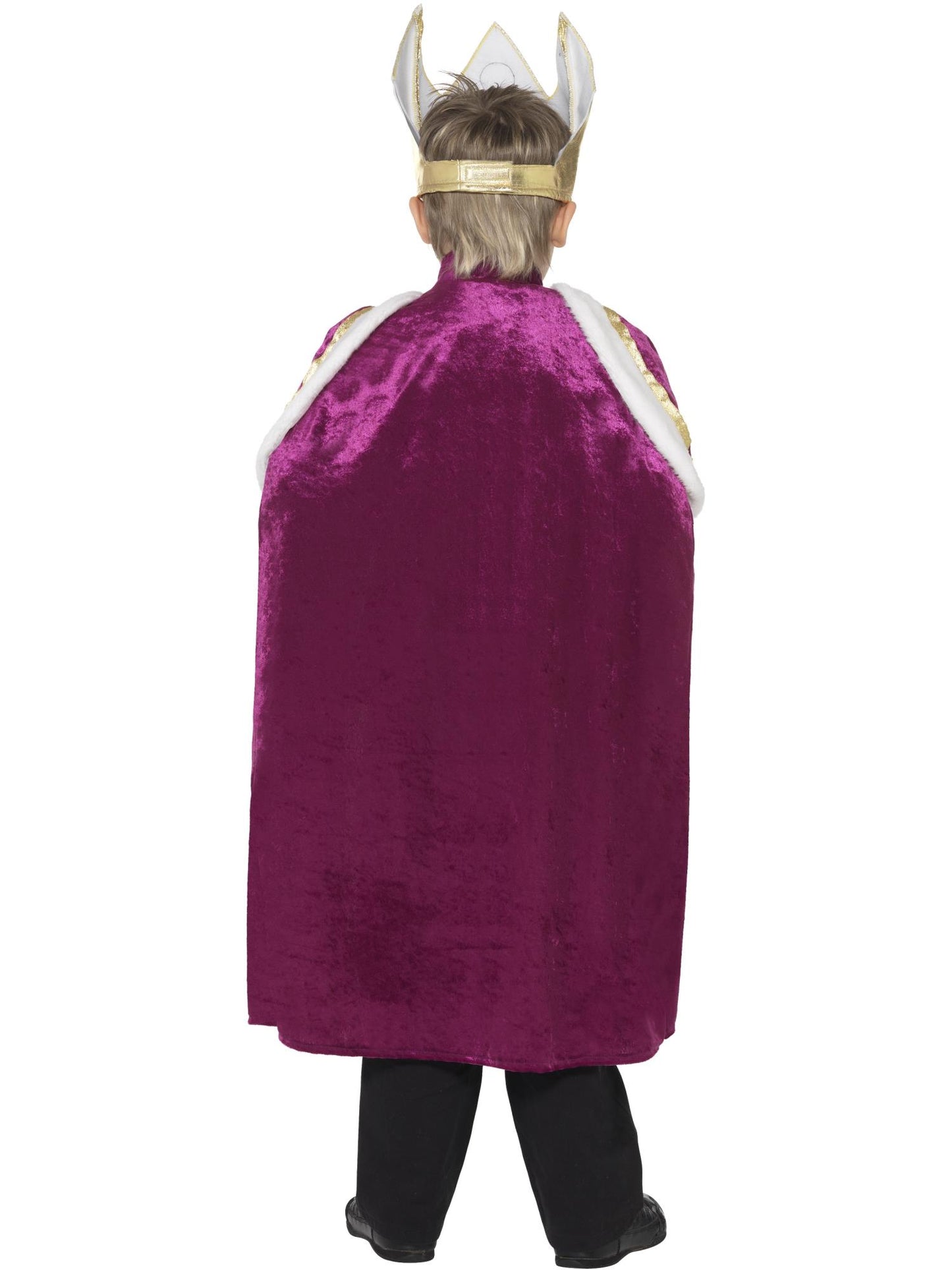 Smiffys NATIVITY Kiddy King/Queen Costume, Purple CS für Unisex