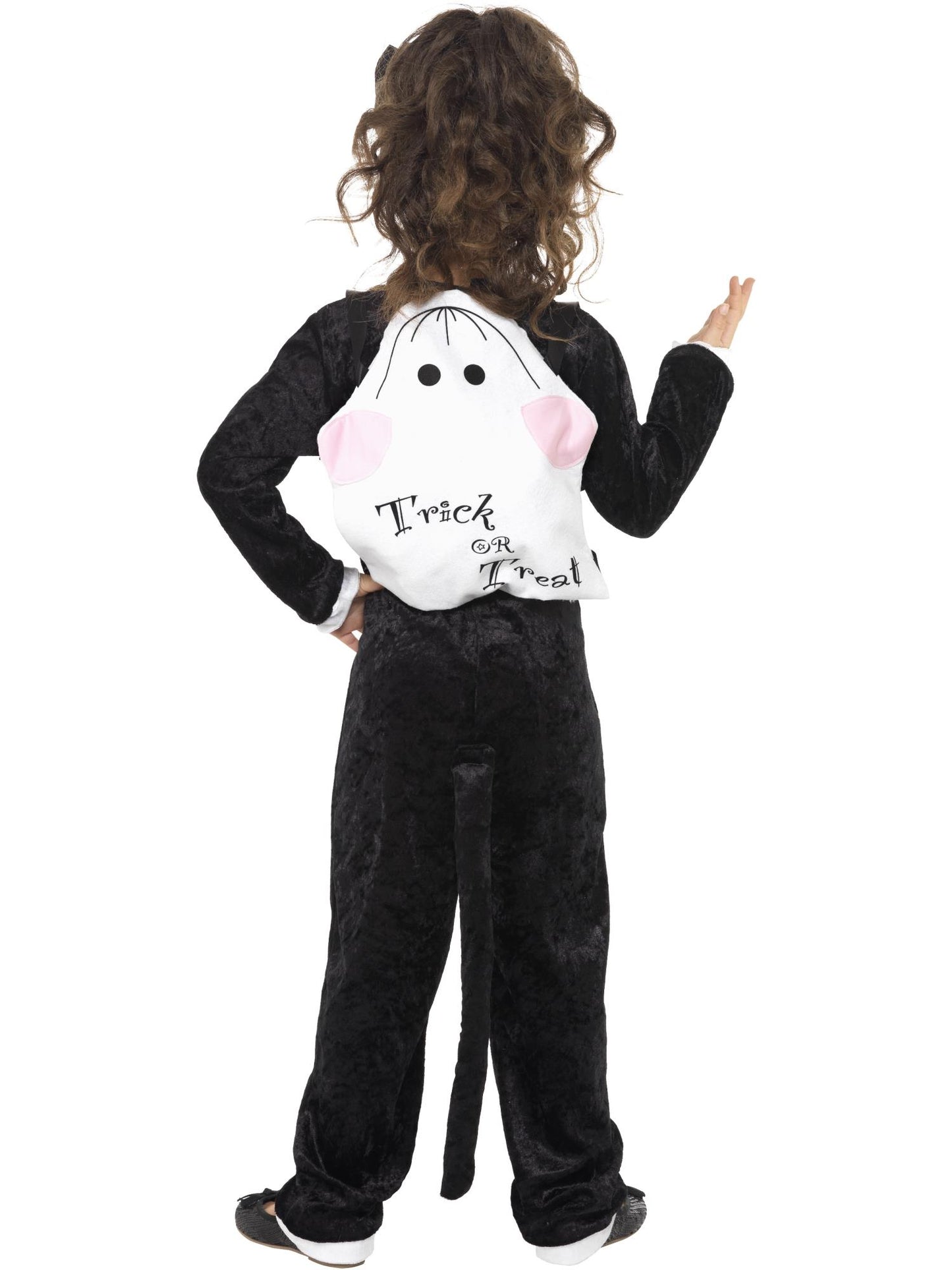 Smiffys Cat Costume, Black CS für Mädchen