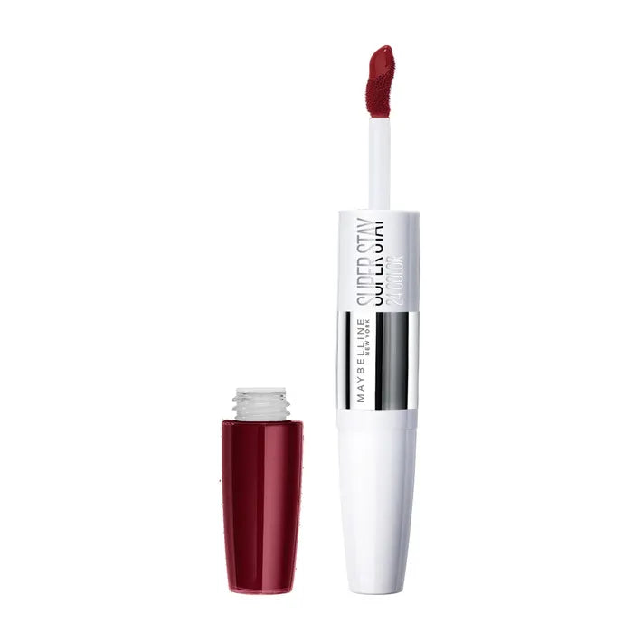 MAYBELLINE Maybelline Superstar 24 2-Step Liquid Lippenstift Make-up 510 Rot Passion