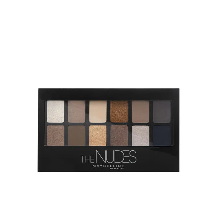 MAYBELLINE MAYBELLINE The Nudes Lidschatten Palette 01 Nude Töne für natürliche Augen-Make-ups