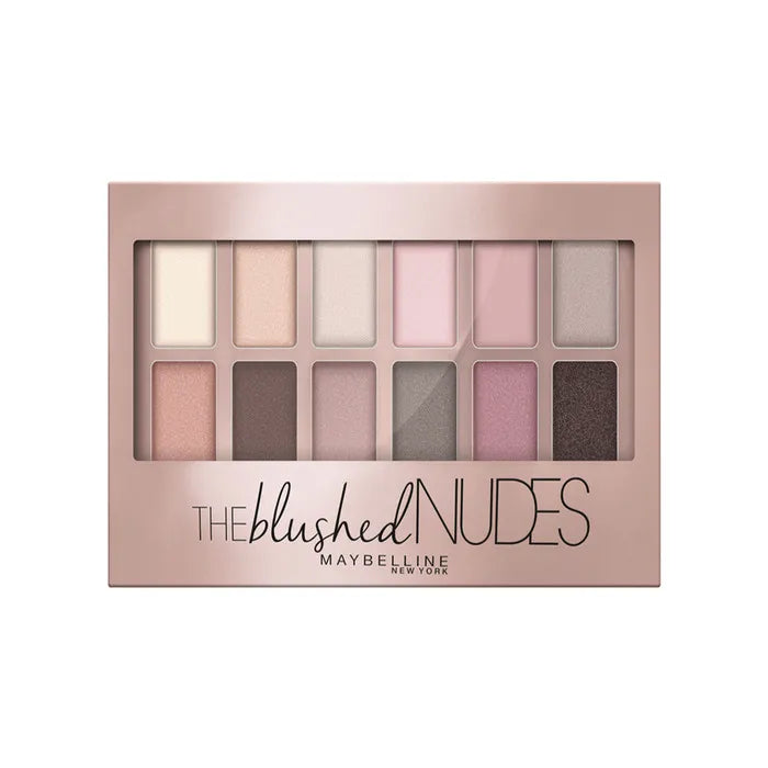 MAYBELLINE MAYBELLINE The Blushed Nudes Lidschatten Palette See It On You