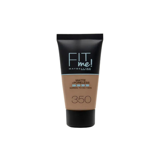 MAYBELLINE Maybelline Fit Me Matte & Poreless Foundation 350 Caramel Make-up für matte Haut
