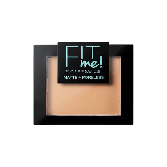 MAYBELLINE Maybelline Fit Me Matt & Poreless Puder 220 Natural Beige für ein mattes Finish
