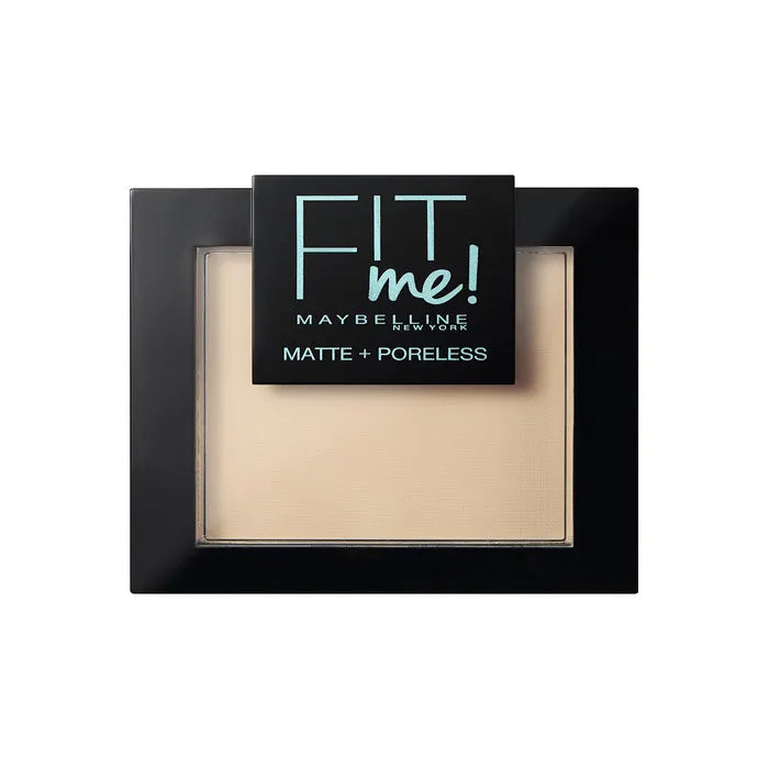MAYBELLINE Maybelline Fit Me Matte & Poreless Puder 105 Natural Ivory für ein mattes Finish