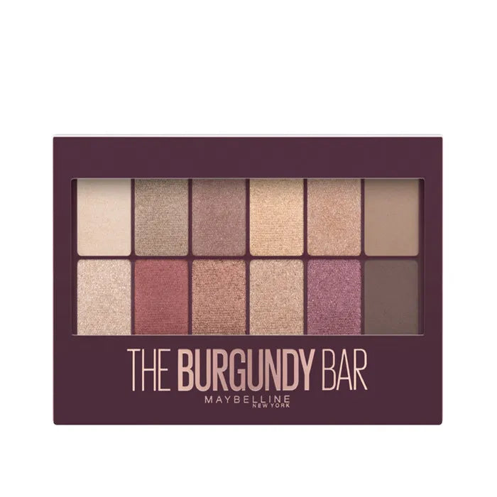 MAYBELLINE MAYBELLINE The Burgundy Bar Lidschatten Palette 04 Burgundy 12 Farben