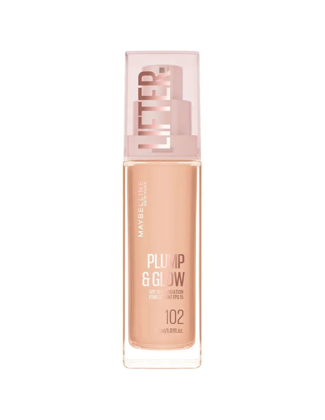 MAYBELLINE Maybelline Lifter Plump y Glow Base 102 30 ml Make-up Primer Kosmetik