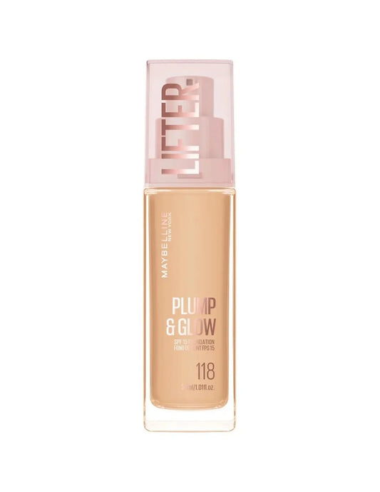 MAYBELLINE Maybelline Lifter Plump y Glow Base 118 30 ml Make-up Primer Kosmetik