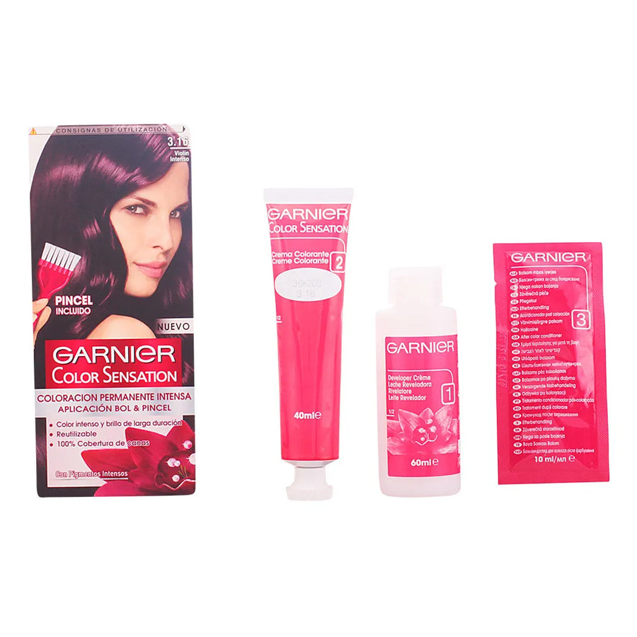 GARNIER GARNIER Color Sensation Haarfarbe 3,16 Intense Violin intensiv violett Kosmetik