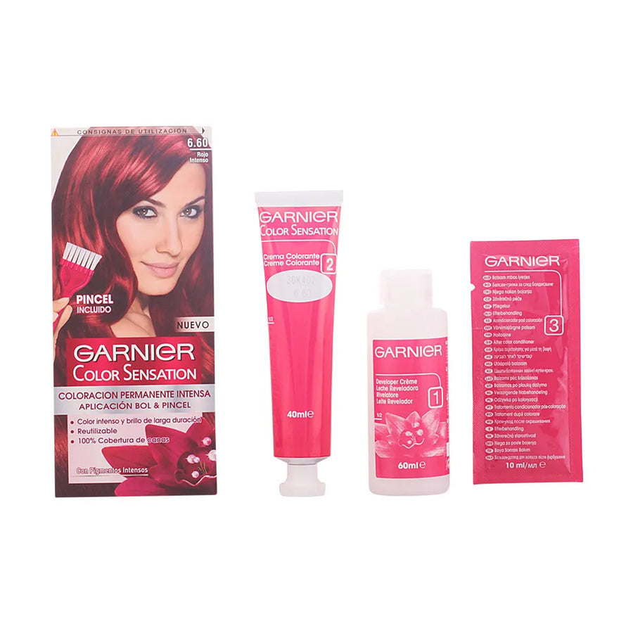 GARNIER GARNIER Color Sensation Haarfarbe 6,60 Tiefrot Kosmetik