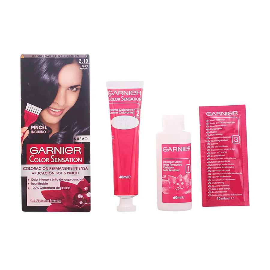 GARNIER GARNIER Color Sensation Haarfarbe 2,10 Bläulich Schwarz Kosmetik