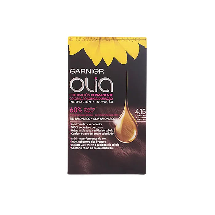 GARNIER GARNIER Olia Permanente Haarfarbe 4,15 Schokolade Kosmetik