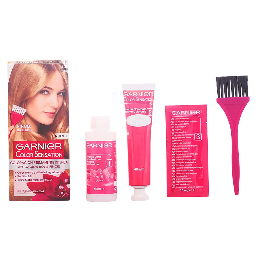 GARNIER GARNIER Color Sensation Haarfarbe 7.0 Blond permanente Coloration Kosmetik