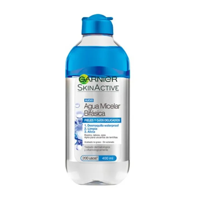 GARNIER GARNIER Skin Active Biphasic Mizellenwasser 400 ml Make-up Entferner Kosmetik
